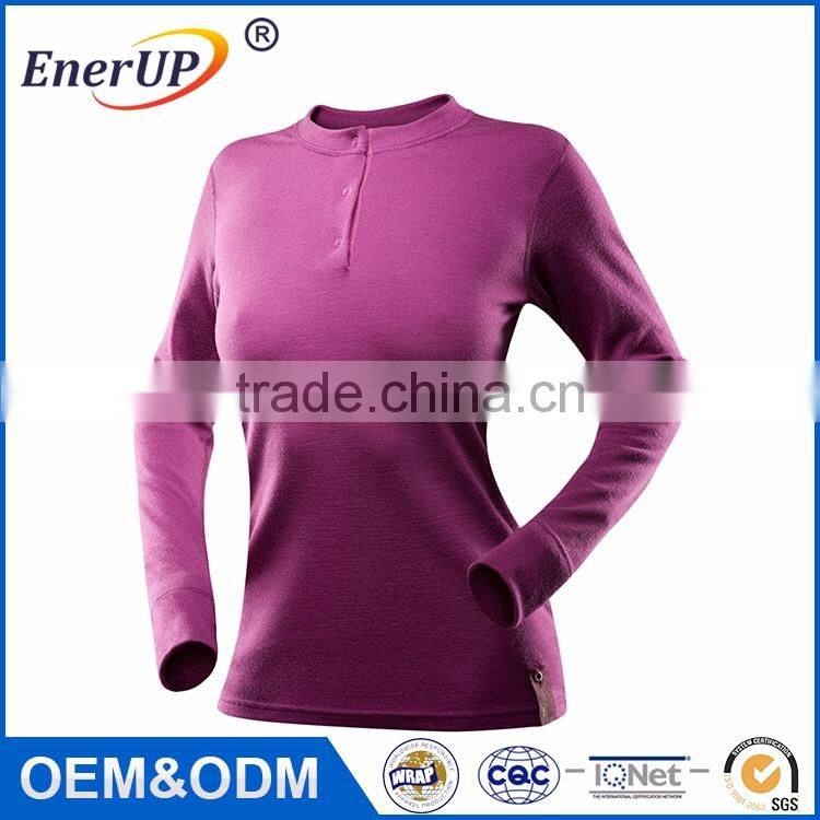 Running Sport Wear Women Clothing Thermal Wicking Antibacterial Gym Long Sleeve Elongated T Shirt