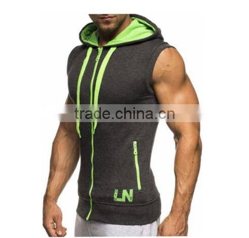 Casual Mens hoodies sport sleevess