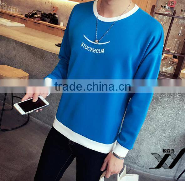 Long sleeve shirt hoodies fashion blank
