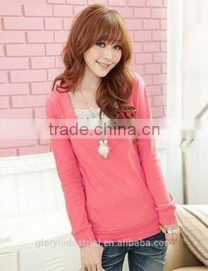 Women Lace spaghetti strap tank top tshirt