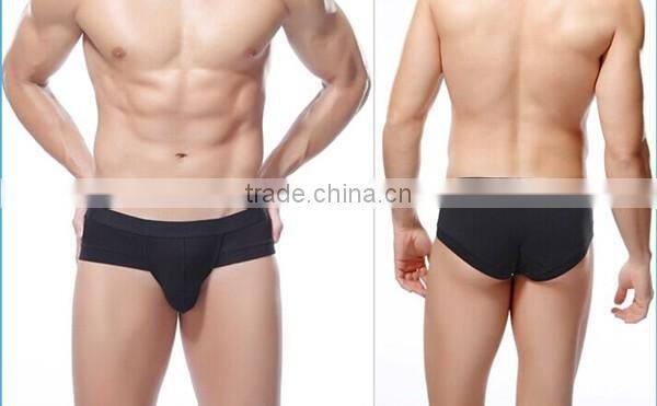 Hot sale low moq. apparel of fun brand men's 3D U convex design sexy men briefs