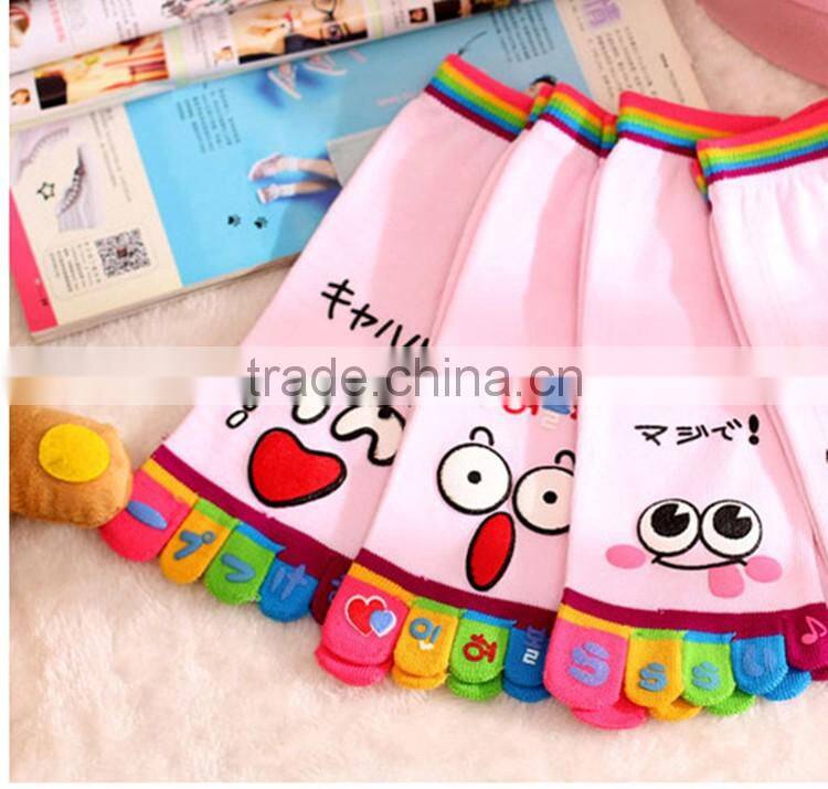 New Breathable Ankle Socks Women Socks Cotton Sports Five Finger Socks Casual Toe Sock make your own socks