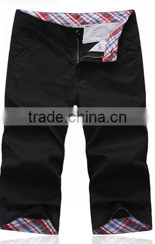 custom men short capri pants
