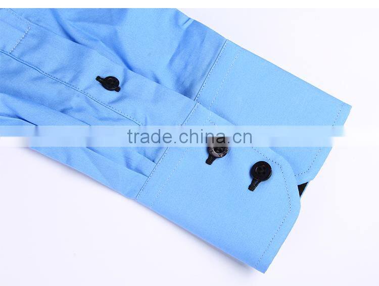 cotton fabric shirt double collar wedding dress latest dress shirt new designs