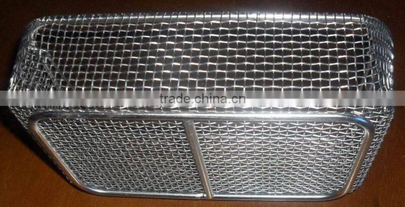 Stainless Steel Micro Mesh Tray with Lid