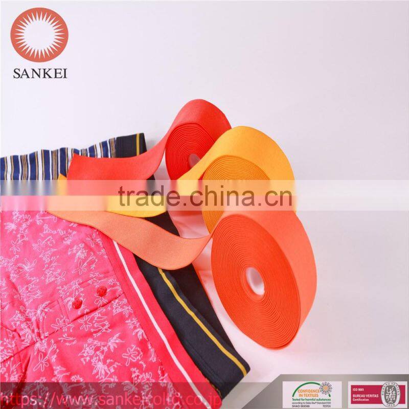 Flat rubber band,we can weave lines of different thickness and color as per customer's requirement.XGM-334