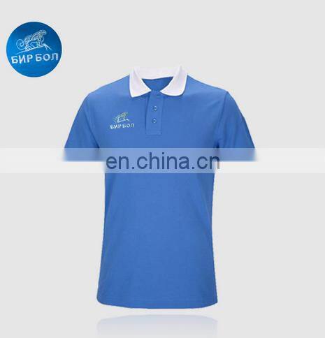 Factory supply custom logo screen printing and embroidery polo shirts