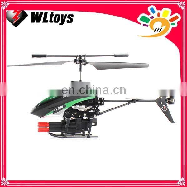 3 Channel Gyro RC mini 6025 toys metal airplanes with LED lights