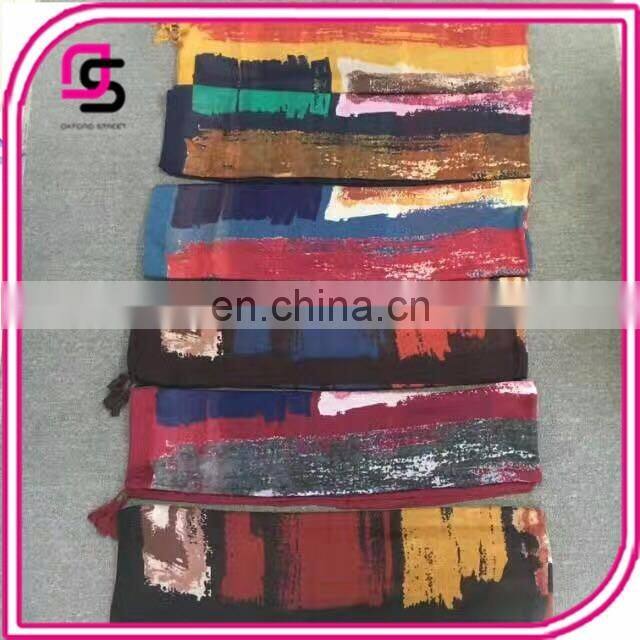 wholesale Fashion ladies restoring ancient ways national bohemian print scarf