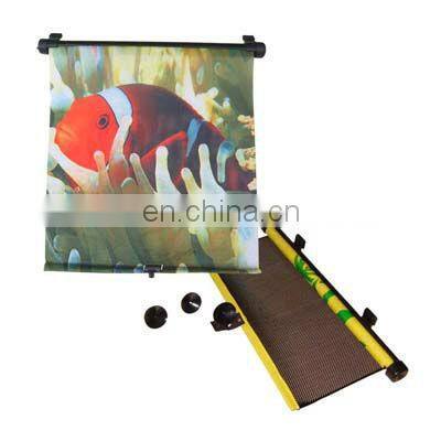 car roller sunshade Type and Nylon Material automatic roller car sunshade