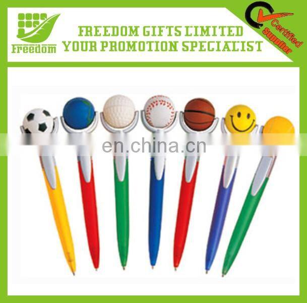 Customized Logo Print Promotional Football Ball Pen