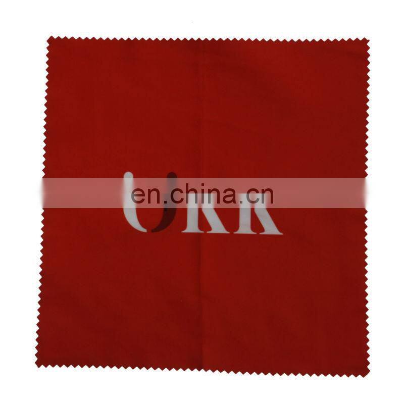 slogan custom-made print microfibre cloth eyeglass cleaner