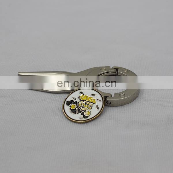promotional magnet golf hat clips with ball marker