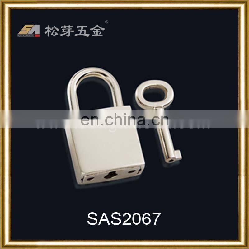 Custom Metal Box Lock, Metal Hardware Lock For Cosmetic Box, Metal Padlock For Box