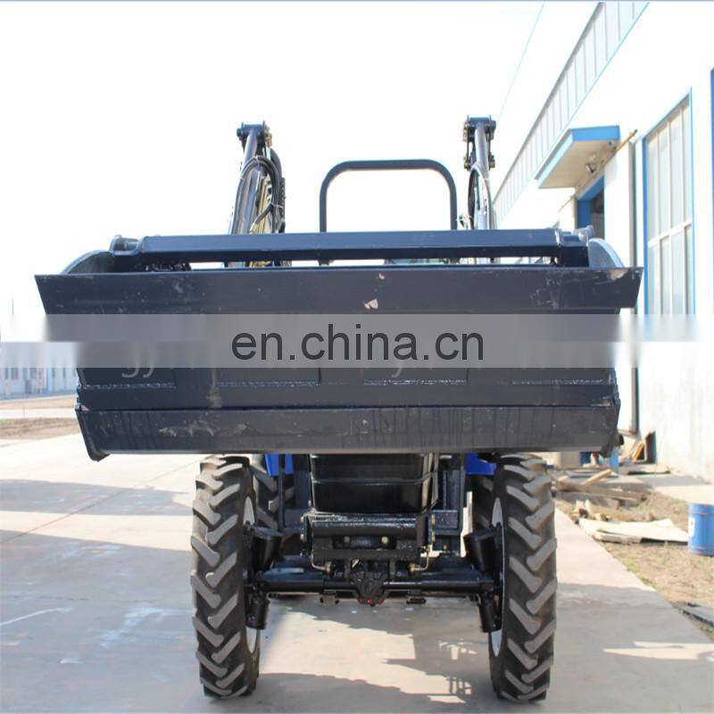 Cheap tractor truck 45hp fram tractor machine with front loader