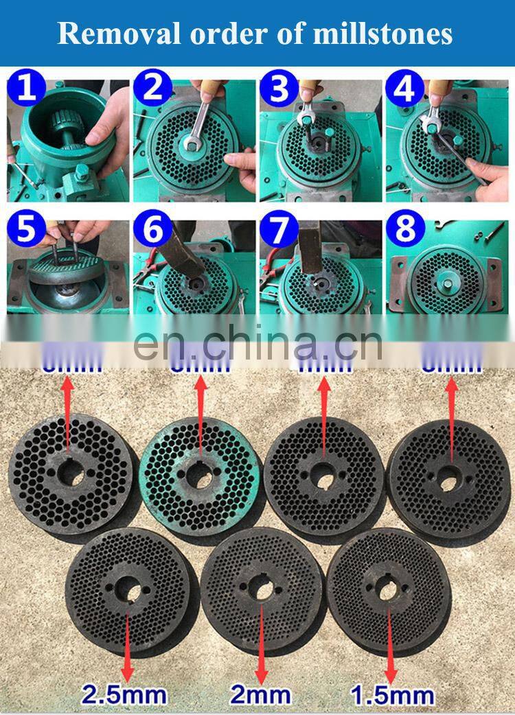 small dry type alfalfa animal cattle sheep horse feed pellet making plant machine