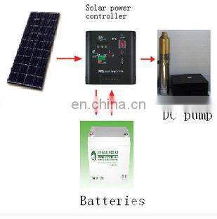 deep well dc brushless solar water pump