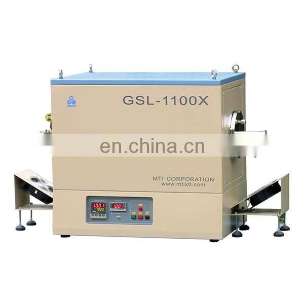 GSL-1100X-6-S 6" Single Temperature CVD Vacuum Tube Furnace