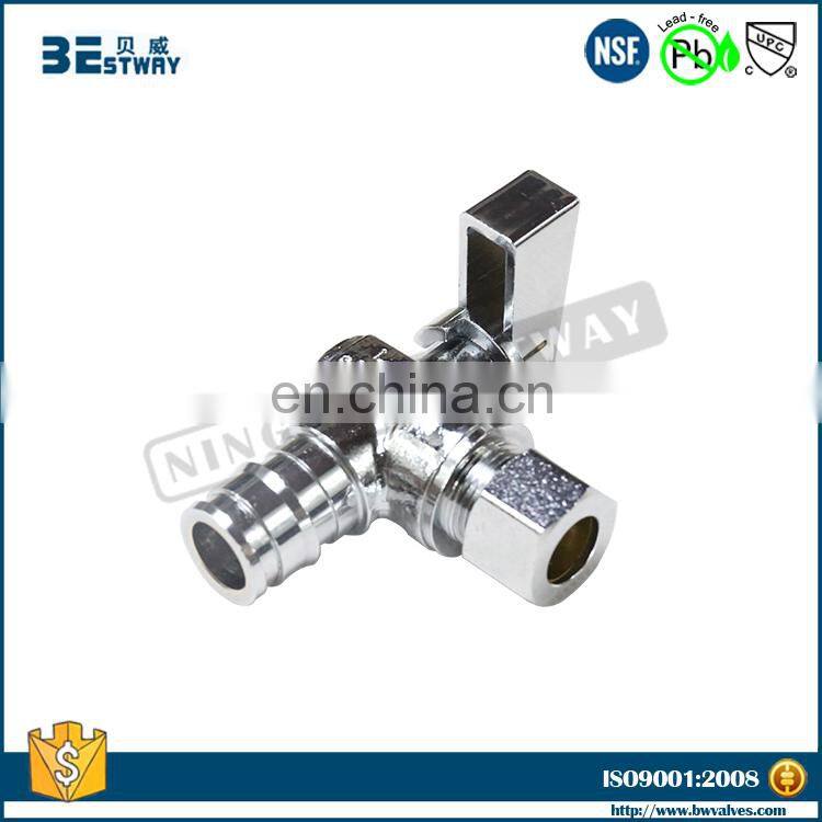 NSF approved reasonable price angle ball valve