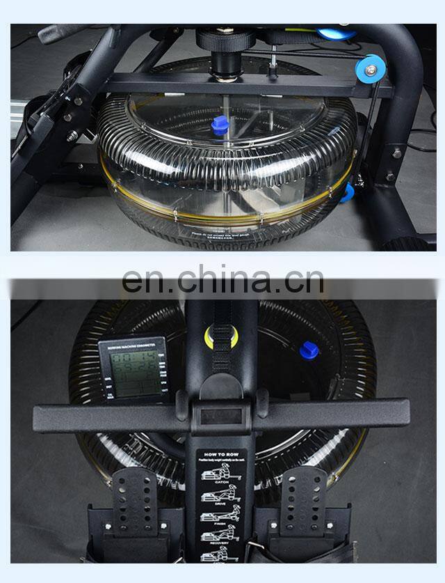 Shandong commercial fitness equipment water rowing machine/water rower