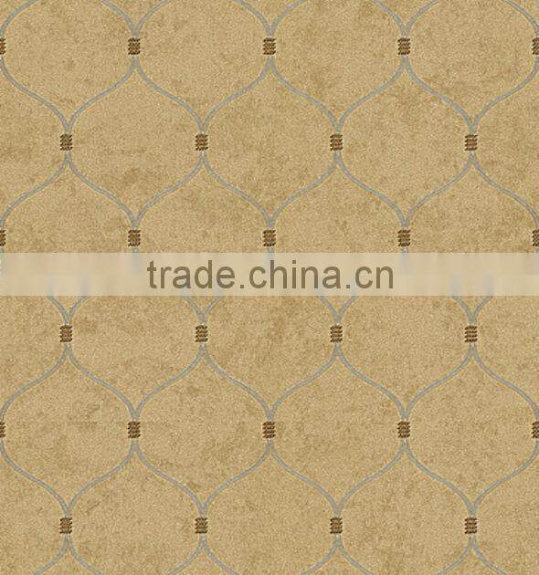 fashion commercial wallcovering/wallpaper papier peint dans la couleur de l'or