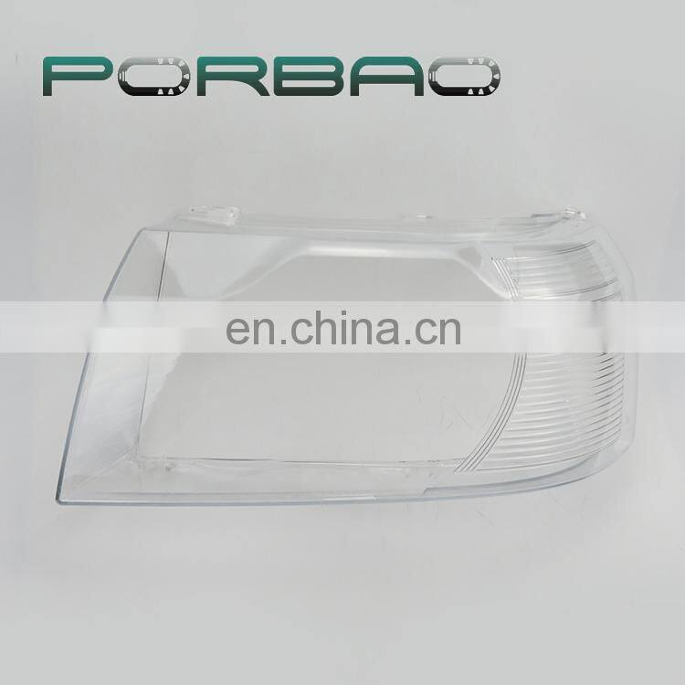 PORBAO car old style transparent headlight glass lens cover for FREELANDER2 (08-12YEAR)