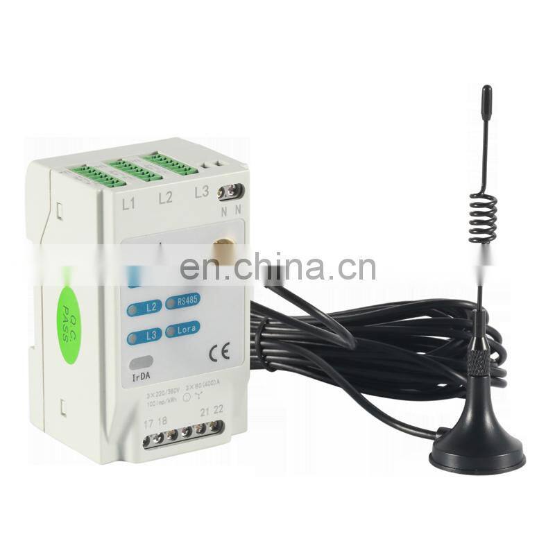AEW100-D20X Wireless Power Meter LORA Kwh Energy Meter with split CT