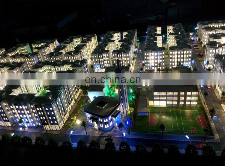 3d scale model for real estate developer in Morocco ,scale model maker