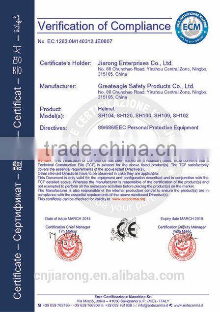 Free sample promotion helmet safety helmet