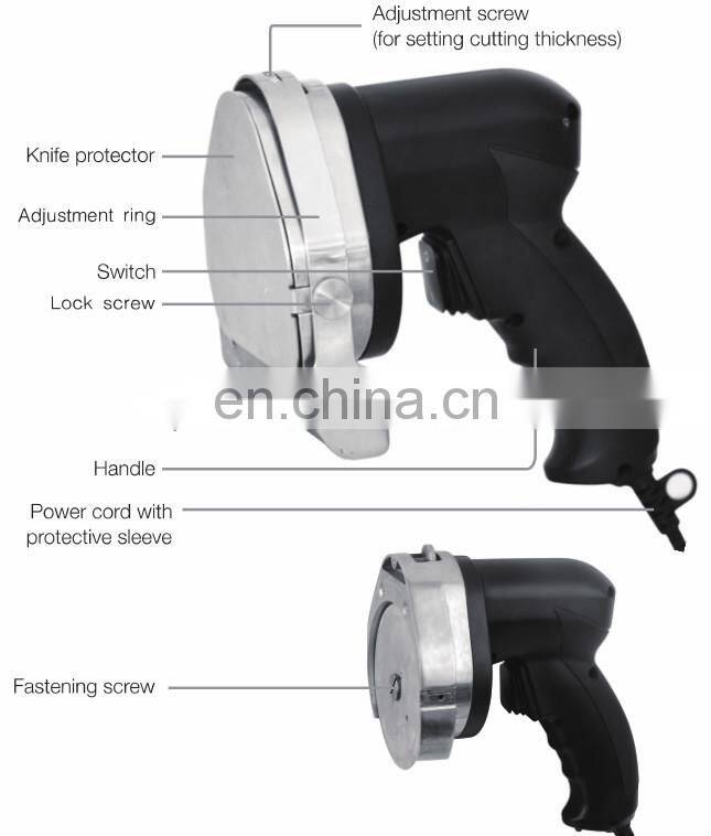 110V 220V Electric Kebab Slicer /KS100E Automatic Kebab Cutter with Power Line