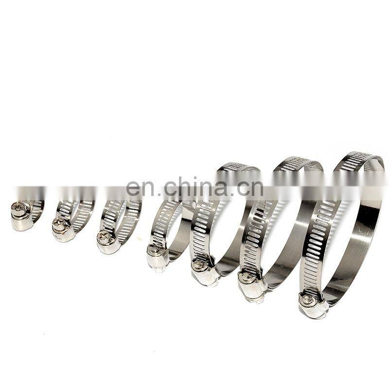 Made in China heavy duty stainless steel hose clamp for auto are truck
