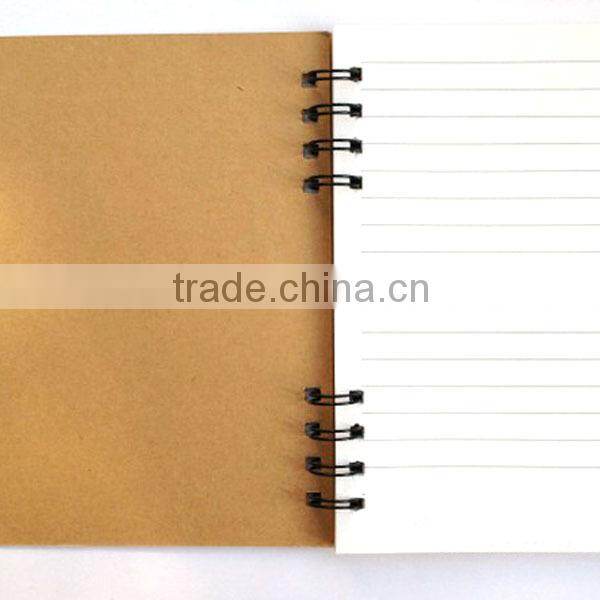 hardcover notebook spiral notebook kraft paper card notebook