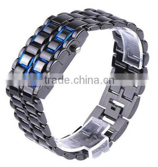 whosale 3 years battery life led silicone watch