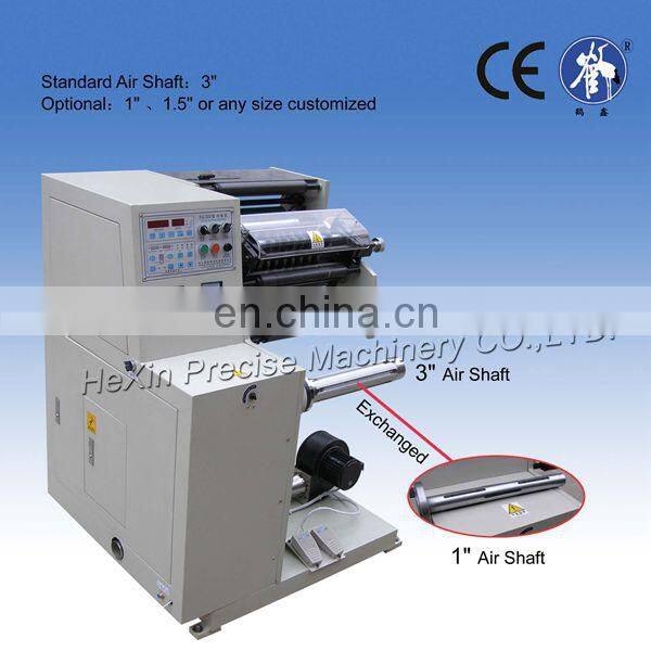 Narrow roll thermal transfer ribbons slitting machine