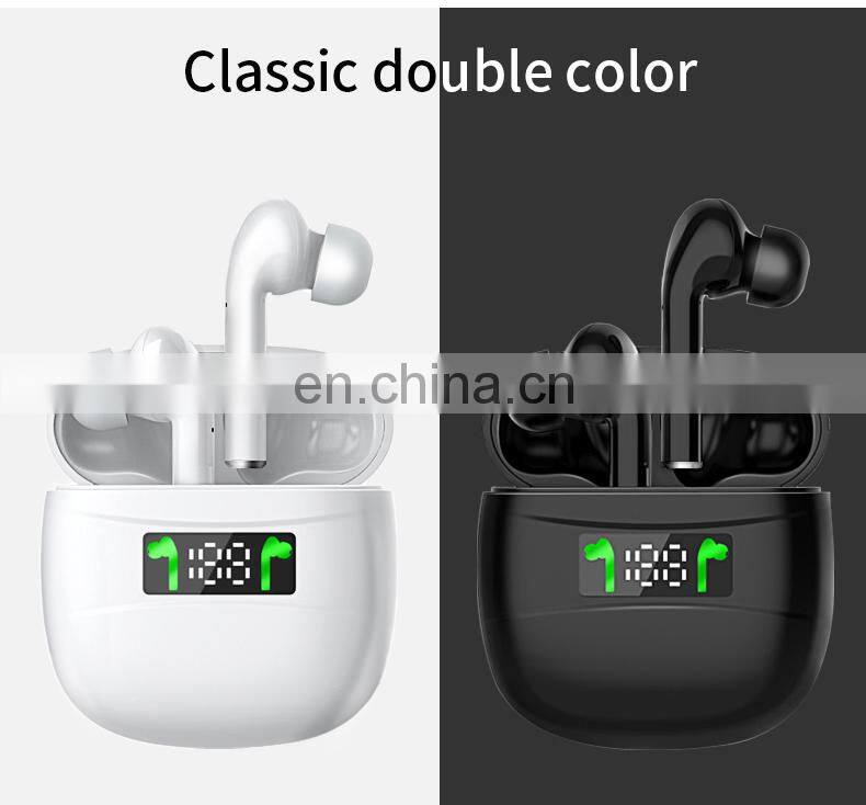J3 Pro Tws earphones Wireless Headset Sport earbuds Touch Control 5.0 LED Display Headphone For All Phone