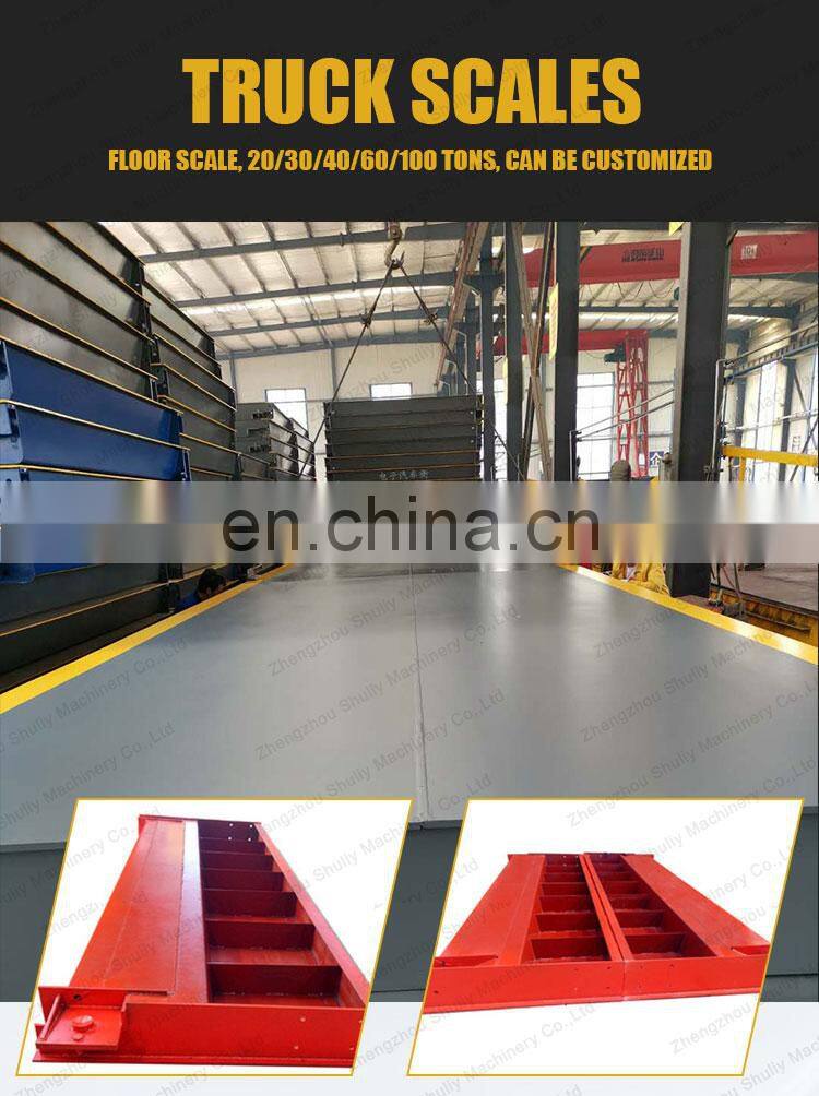 20 to100 tons electronic weighbridge digital truck scale for export