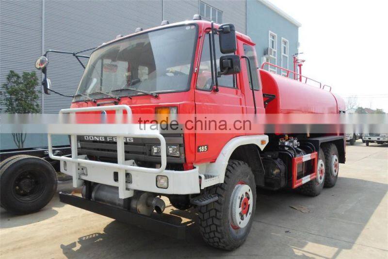 Dongfeng 6x6 off-road fire fighting sprinkler truck 9m3 with good price for sale 008615826750255 (Whatsapp)