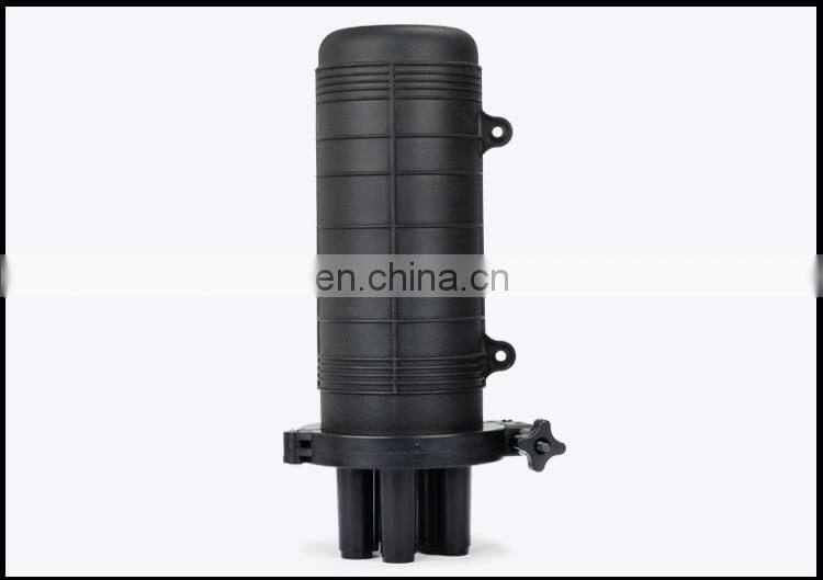 Heat shrinkable sealing 24 Core Dome type Vertical FTTX outdoor fiber optic joint closure