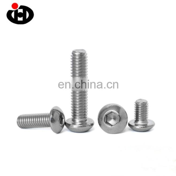 High quality hexagonal round head screws stainless steel round head screws