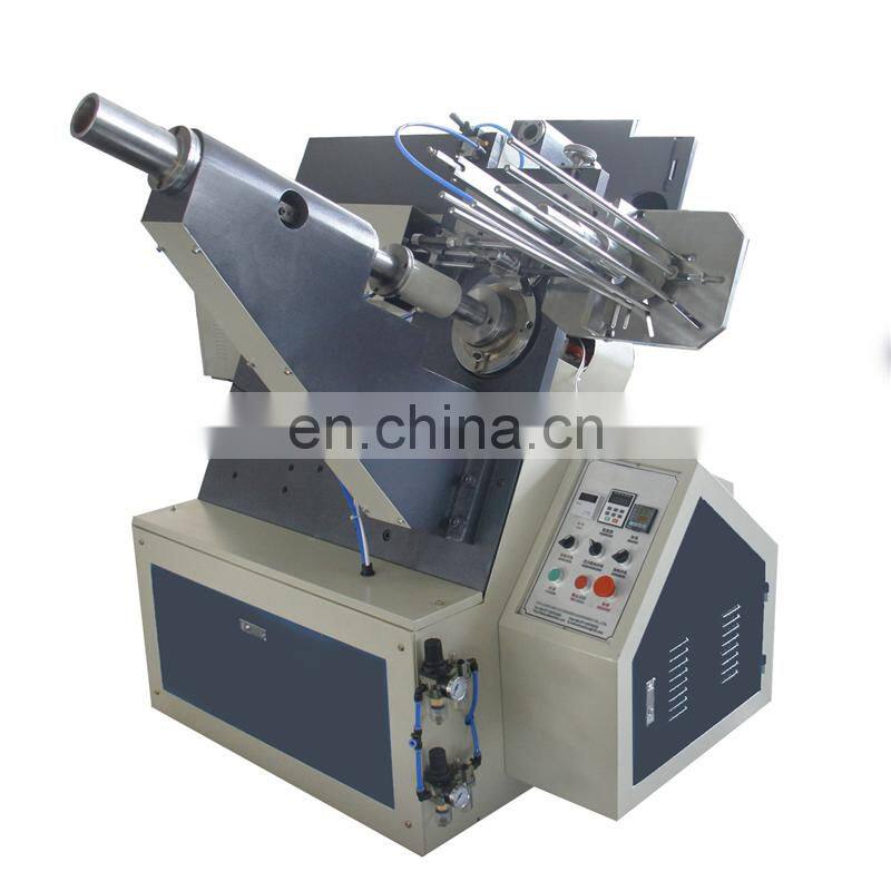 CTS120 Automatic small bakery greeseproof paper cake tray forming machine, coffee filter cup making equipment