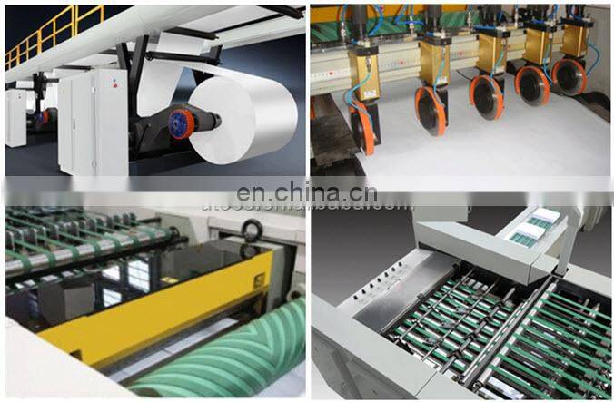 UTHQA4S High Speed A3 A4 paper roll to sheet slitter and packer