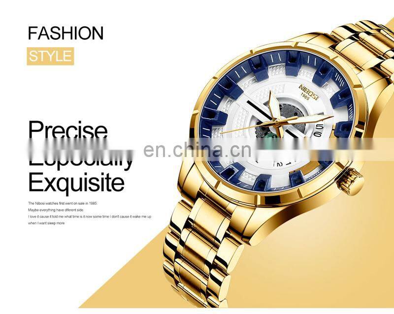 NIBOSI Wheel Rim Hub Watch Custom Design Sport Car Waterproof Creative Relogio Masculino Watches