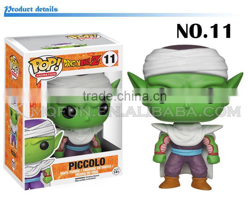 Mini Qute Funko Pop 5 styles Anime Dragon ball Perfect Cell Goku super hero action figures cartoon models educational toy