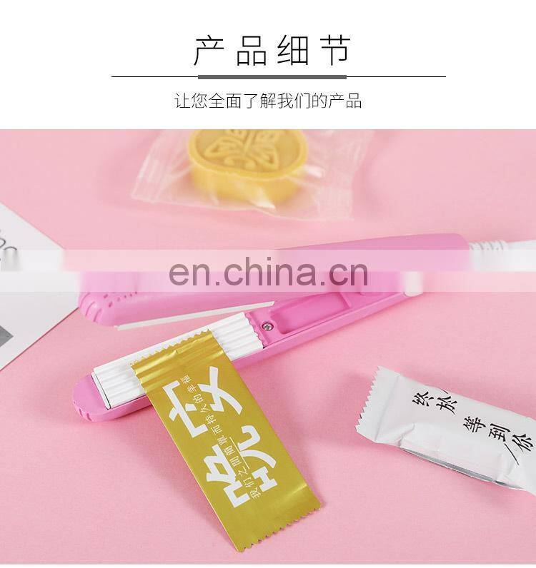 Mini Electric Food Vacuum Sealer Portable Bag Clips Handheld Heat Sealing Machine