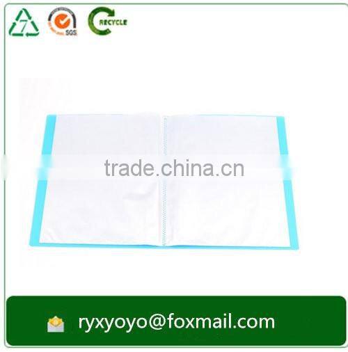 wholesale office a4 size 30 pocket pp plastic document display file folder
