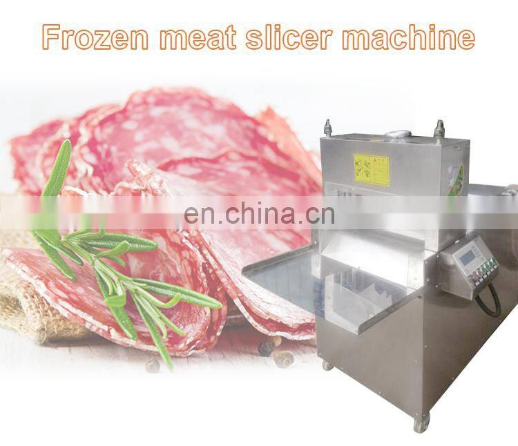 automatic electric frozen meat slicer machine meat cutting machine cheese slicer slicing machine