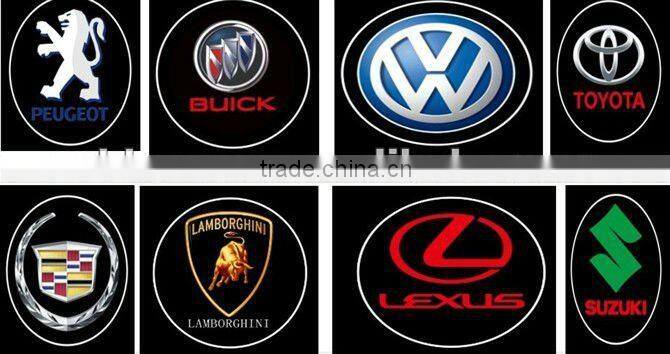non- drilling dedicated special buick 2013 hotest led car logo door light ghost shadow light