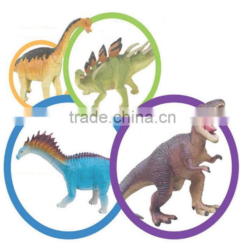Fancy assembly colorful plastic dinosaur puzzle in jurassic egg for children puzzle games