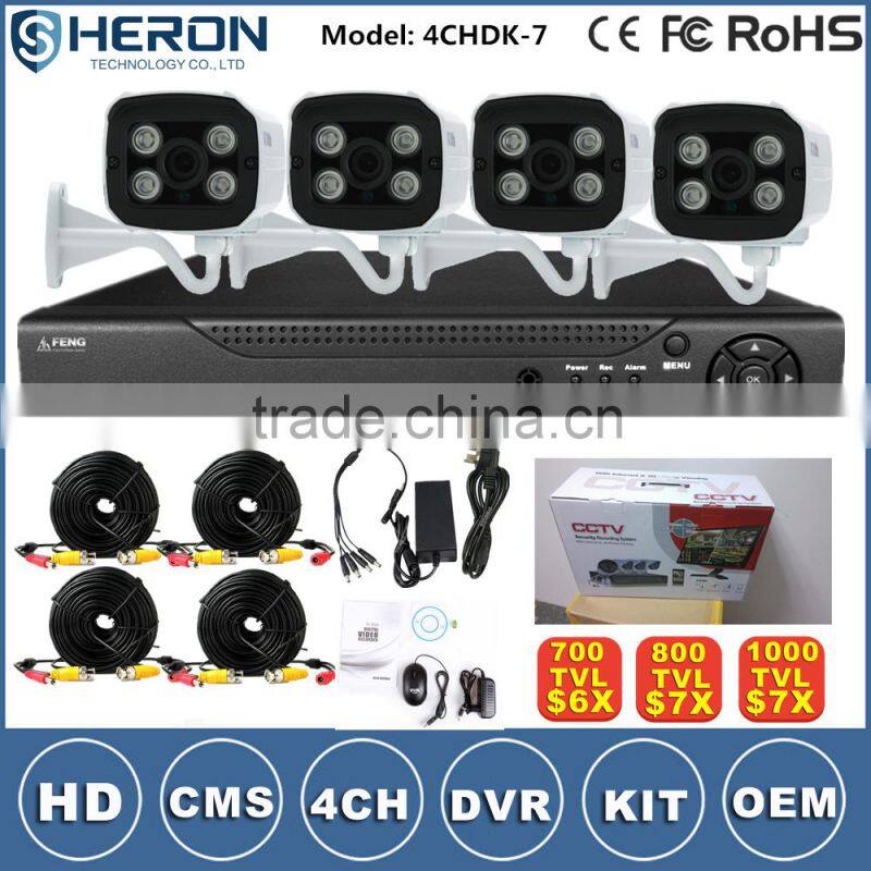 Top 10 cctv cameras DIY 4ch8ch16ch 720p960p dvr camera ahd cctv camera system