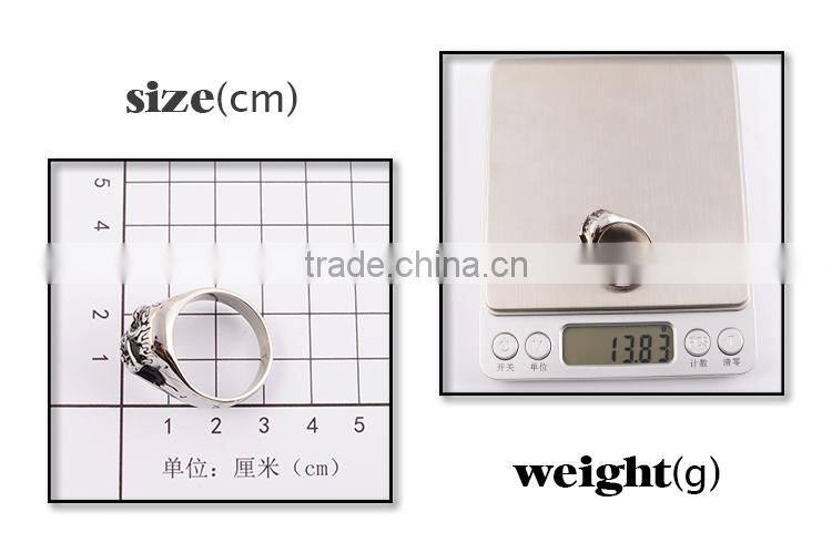 New products 2015 stainless steel silver rings finger ring